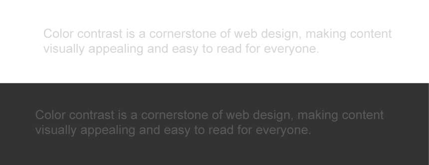 Contrast ratio 