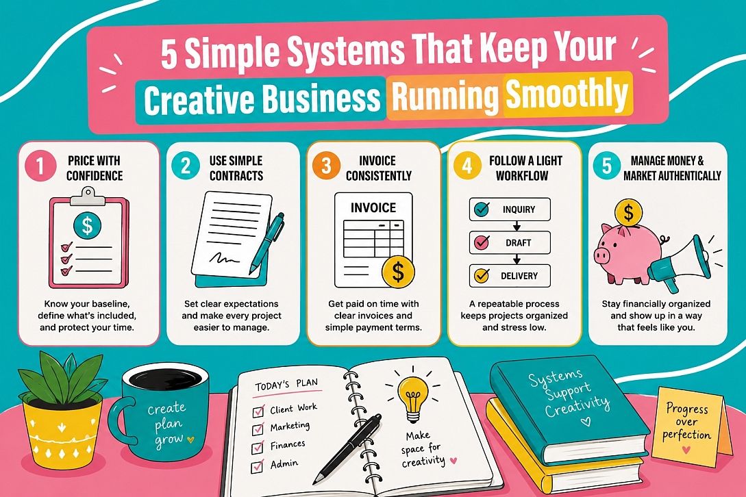 simple systems for creative business