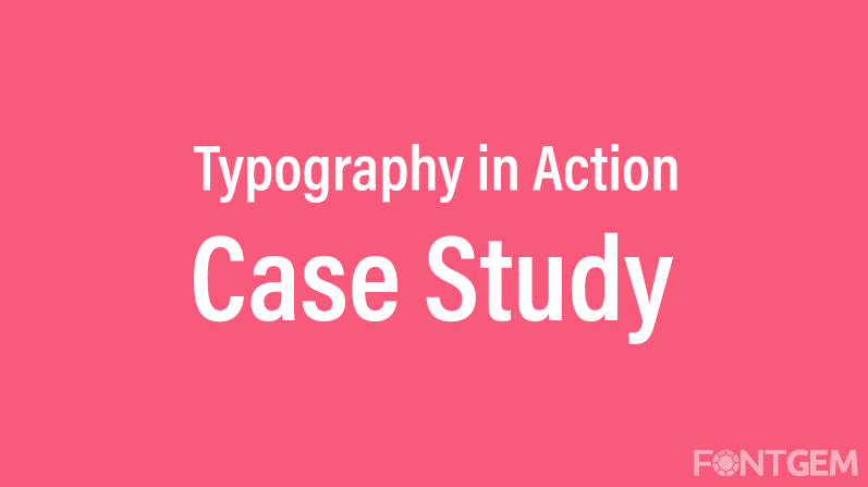 typeface case study