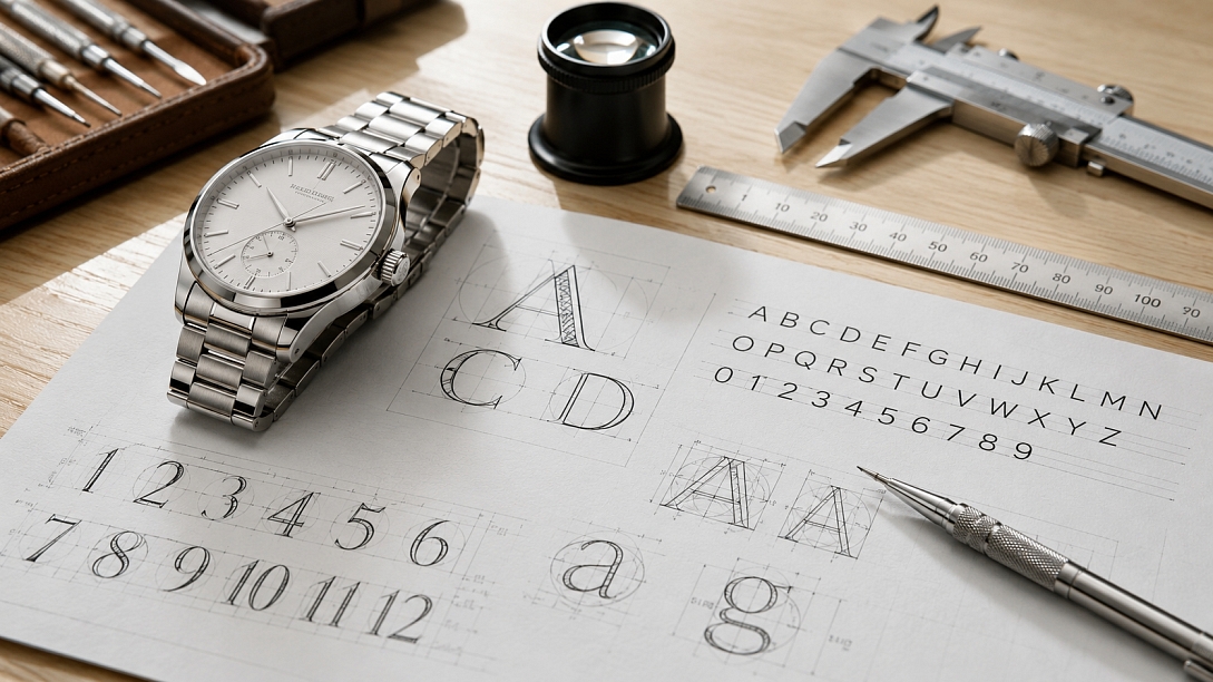 typography and timepiece workshop
