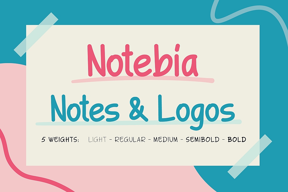 Notebia Handwritten Font