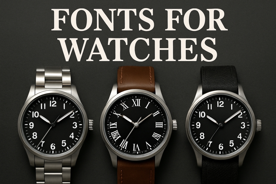 Best Watch Fonts Typography That Stands The Test Of Time