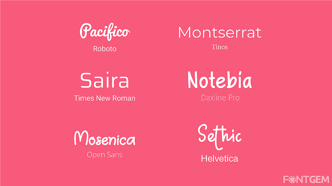 Fonts and Typography