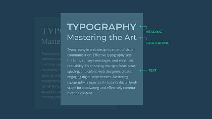 Mastering Web Design Typography: 10 Essential Tips for Effective Type Usage